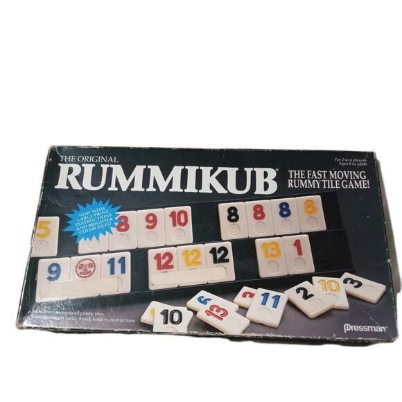 Rummikub Original Game 1990 Pressman - Picture 1 of 4
